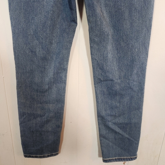 Free People Roller Crop Skinny Jeans Size 31/12 Medium Wash - Picture 8 of 16